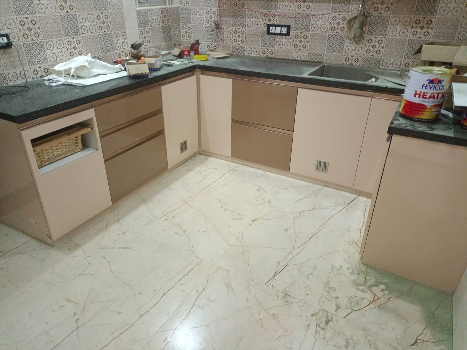 Modular kitchen interior